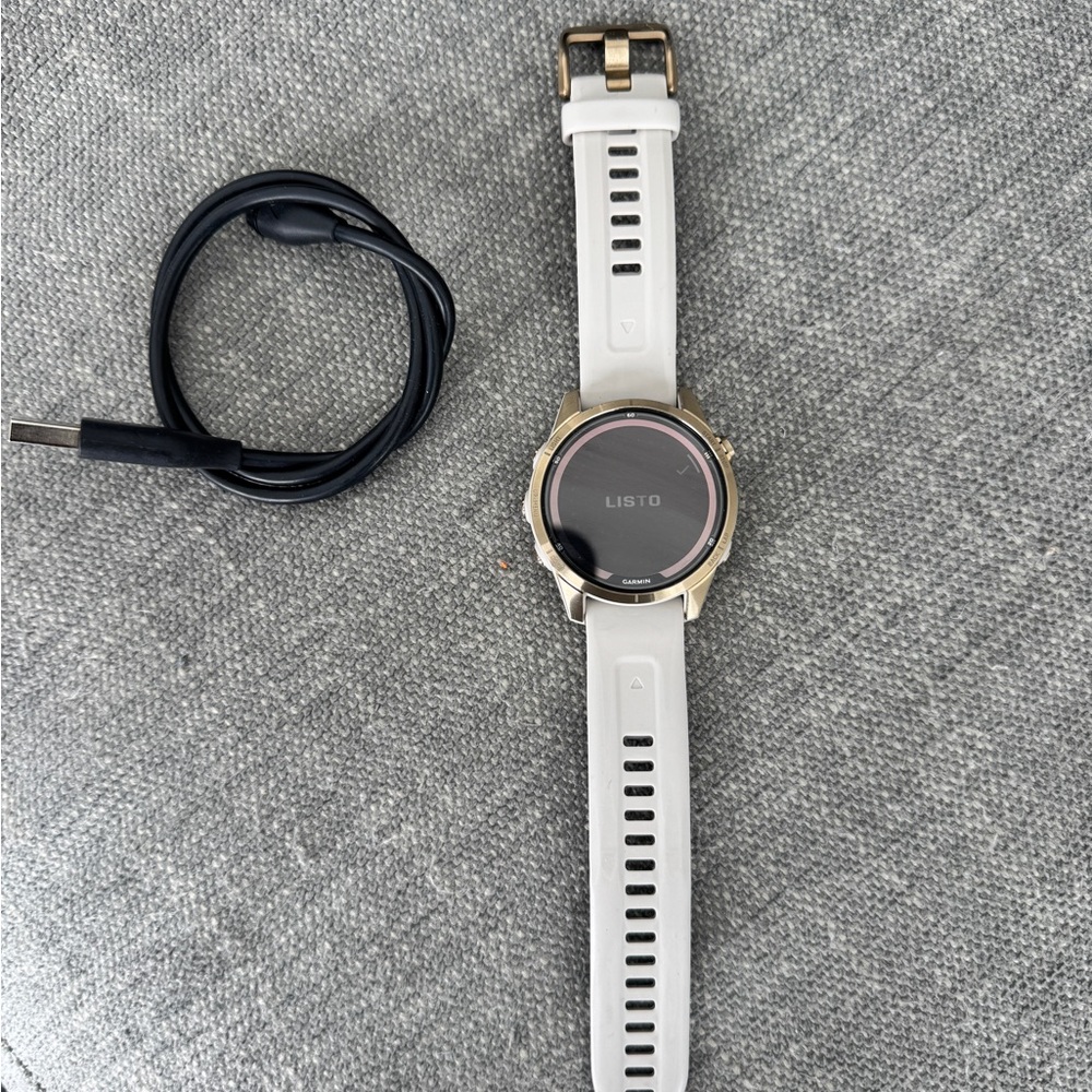 Garmin fēnix 7S Pro Sapphire Solar, Multisport GPS Smartwatch, Sand